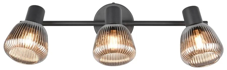 Fekete spotlámpa ø 10 cm Tarifa – Trio