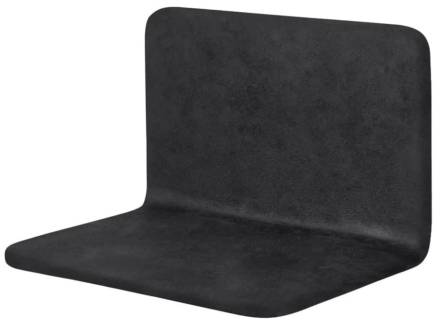 Fekete fali polc kő dekorral Art Studio – Mette Ditmer Denmark