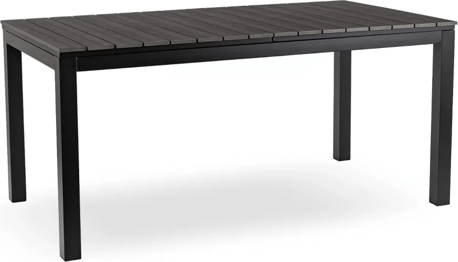 ARGOS kerti asztal 160-210 cm, sötétszürke tölgy-fekete