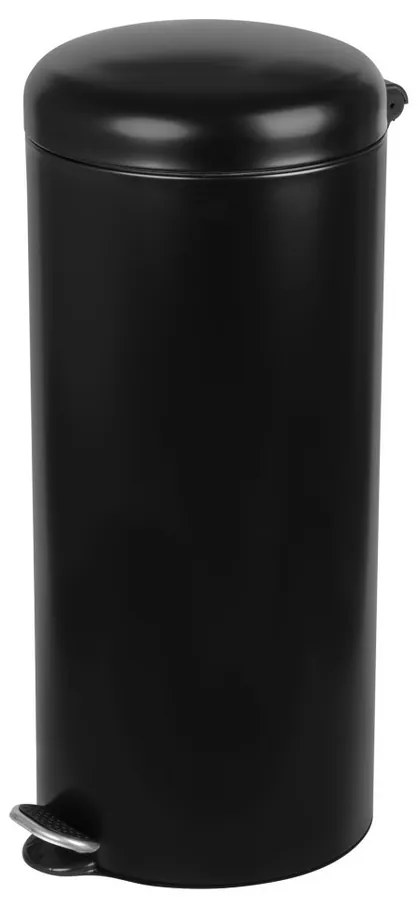Alda pedálos kuka Doman Soft Close Freedom Fresh30 l, fekete