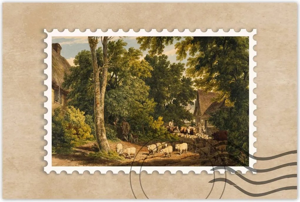 Poszterek 90x60 Bárányok