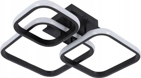 LED mennyezeti lámpa LED/38W/230V fekete