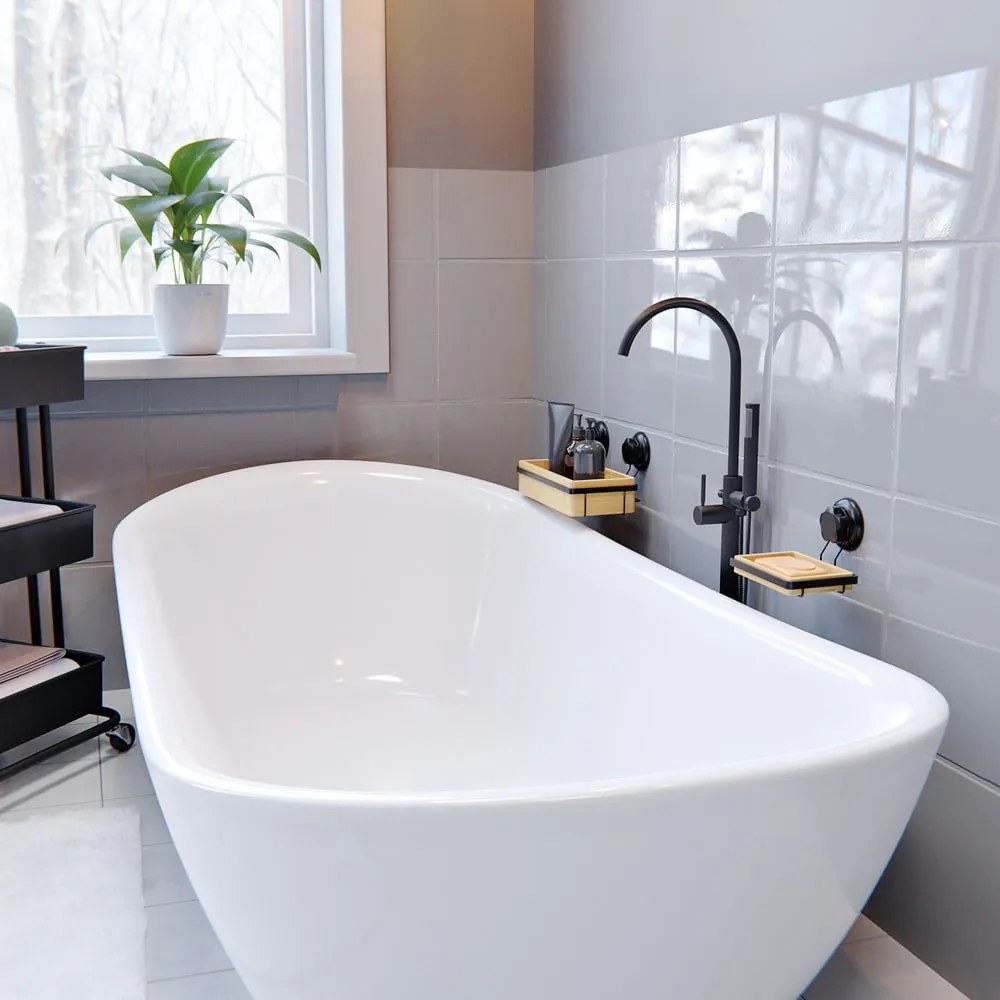 Bestlock SPA öntapadós bambusz szappantartó - Compactor