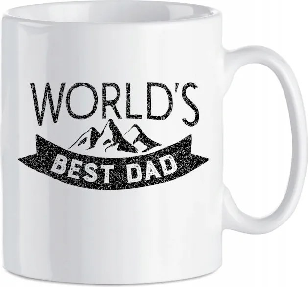 Bögre nyomott mintás Ajándék Legjobb Apa 330 ml