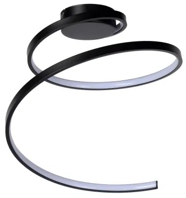 Lucide 46199/25/30 - MAXENCE LED 24W 230V fekete dimmelhető mennyezeti lámpa