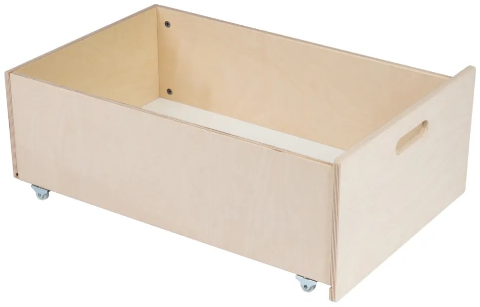 TRENDOS Gyermekágy fiók, 76x51x29, barna