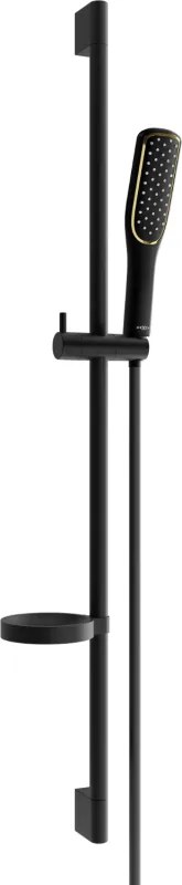 Mexen DS49 zuhanykészlet, fekete - 785494583-75