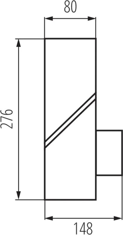 KANLUX 36547 LAVEN Modern Kültéri Fali Lámpa IP44