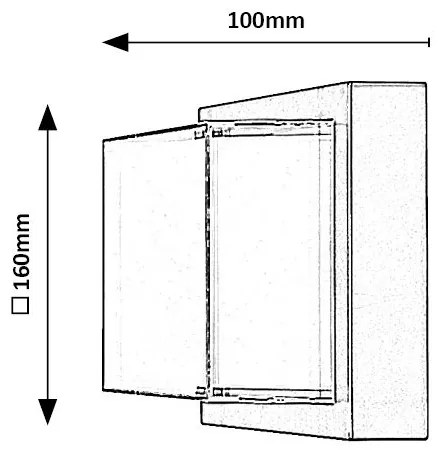 Rabalux 7247 - LED RGBW Kültéri lámpa DURBE LED/10W/230V IP54 Wi-Fi Tuya