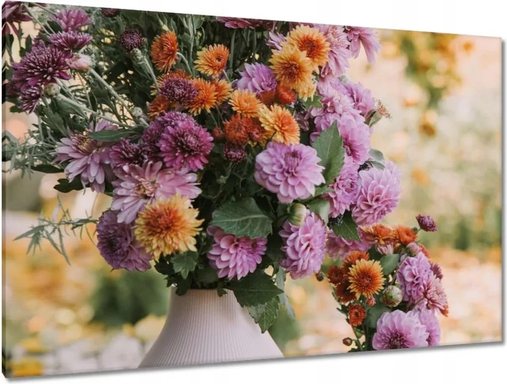 Festmények 120x80 Virágkompozíció