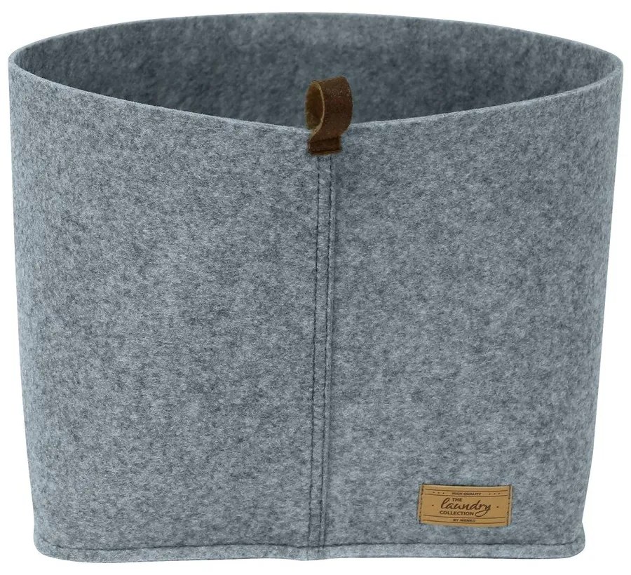 Felt szürke textil rendszerező, 24 x 16 cm - Wenko