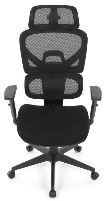 Fekete Szövet Irodai Szék, Szinkron Mechanikával. KA-Q8203 BK