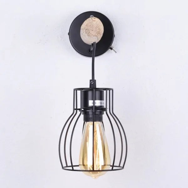 Globo 15326NW - Fali lámpa MINA 1xE27/40W/230V