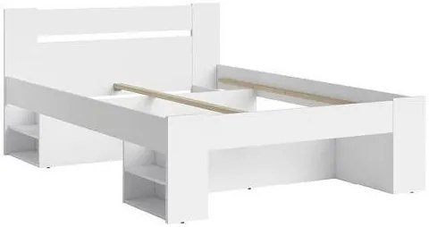 Franciaágy 160 cm Nepo Plus 14 (fehér) (ágyrács nélkül) . 1098328
