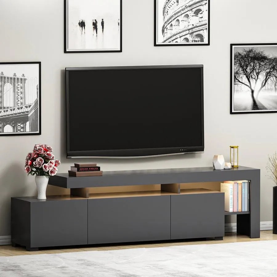 TV szekrény Beliz - Anthracite