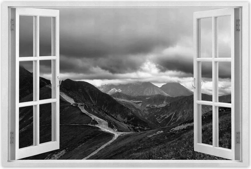 Poszterek 90x60 Tátra Lengyel hegyek Kilátás