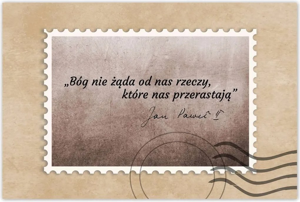 Poszterek 60x40 Isten nem kér tőlünk...