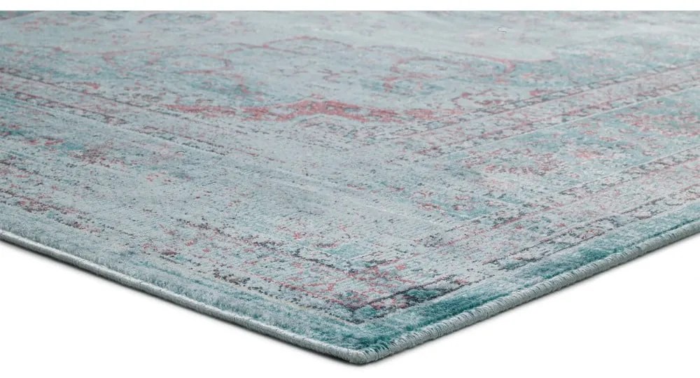 Lara Aqua kék viszkóz szőnyeg, 120 x 170 cm - Universal