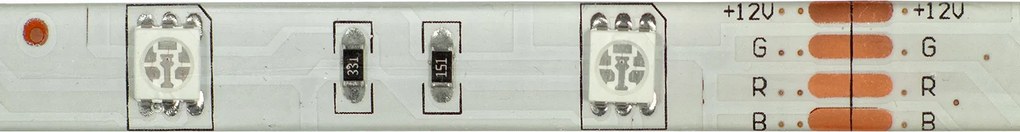 Led szalag 12V Rgb Smd 5050 30 IP63 Vízálló Színes 36W 5m