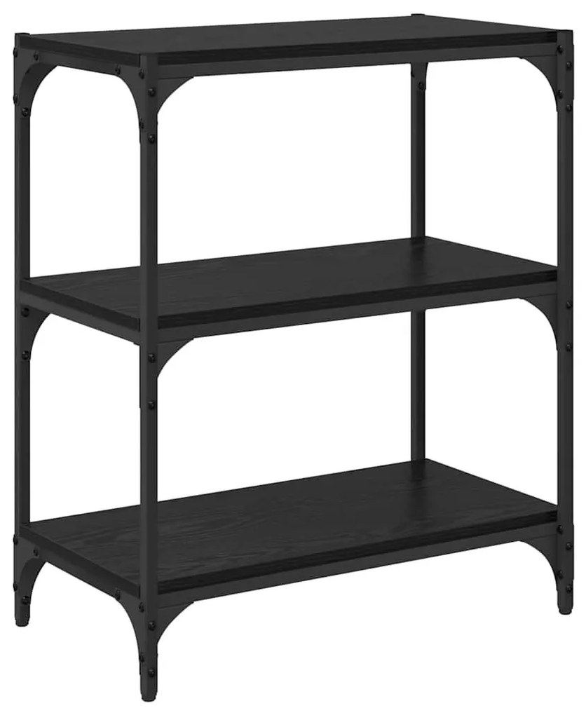 Könyvespolc Musta tammi 60 x 33 x 71 cm Faanyag