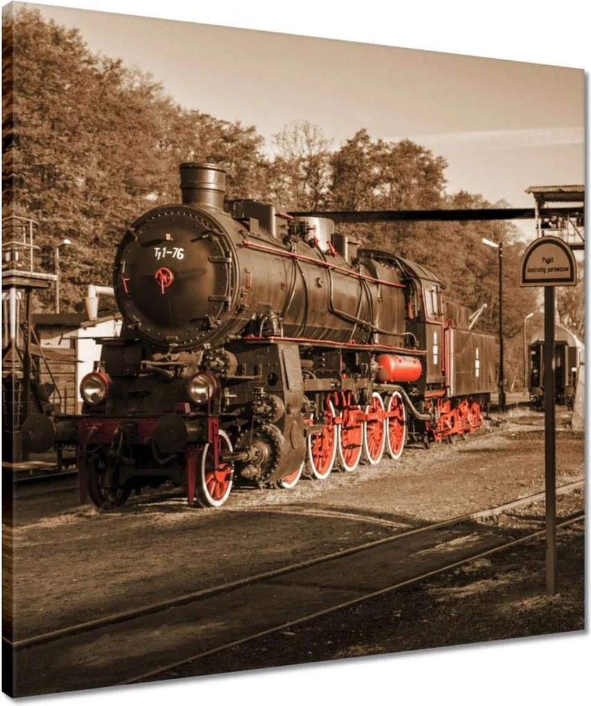 Vászonkép 50x50 Gőzmozdony Ty1-76