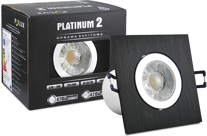Polux STAR 301819 Beépíthető spotlámpa 5,5W/LED 5000K 470LM IP40