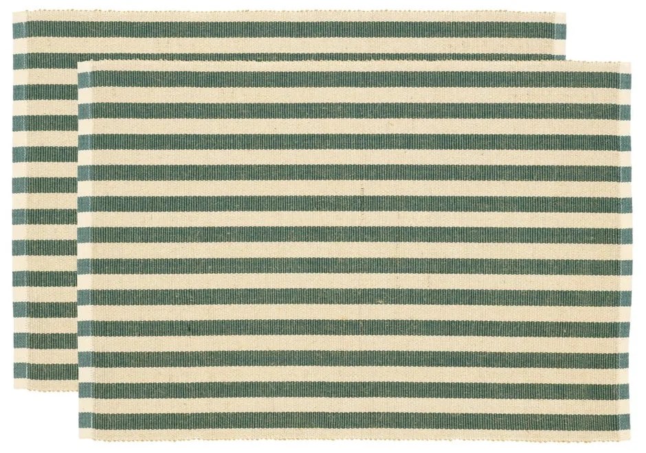 Textil tányéralátét szett 2 db-os 33x48 cm Statement Stripe – Södahl