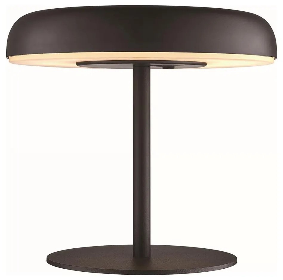 Nordlux - LED napelemes lámpa ELMER LED/2W/3,7V IP44 fekete