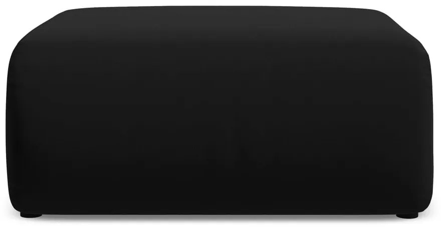 Fekete bársony lábtartó Ekahi – Makamii