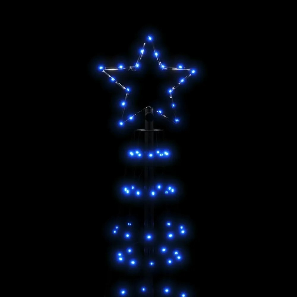 kék LED karácsonyfa tüskékkel 570 LED 300 cm
