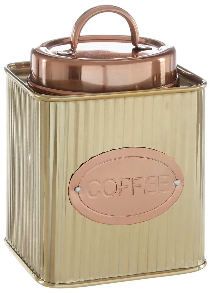 Rozsdamentes acél kávétartó doboz Prescott – Premier Housewares