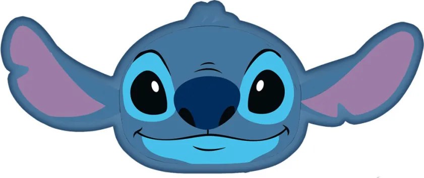 Disney Lilo és Stitch, A csillagkutya Blue 3D formapárna, díszpárna 35 cm