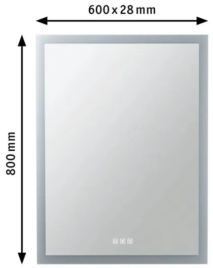 Paulmann 78951 - LED/22W IP44 állítható fürdőszobai tükör világítással 230V