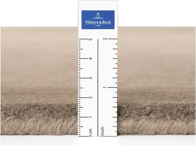 Bézs kézi szövésű gyapjúkeverék szőnyeg 125x200 cm Kari Organic – Villeroy&amp;Boch