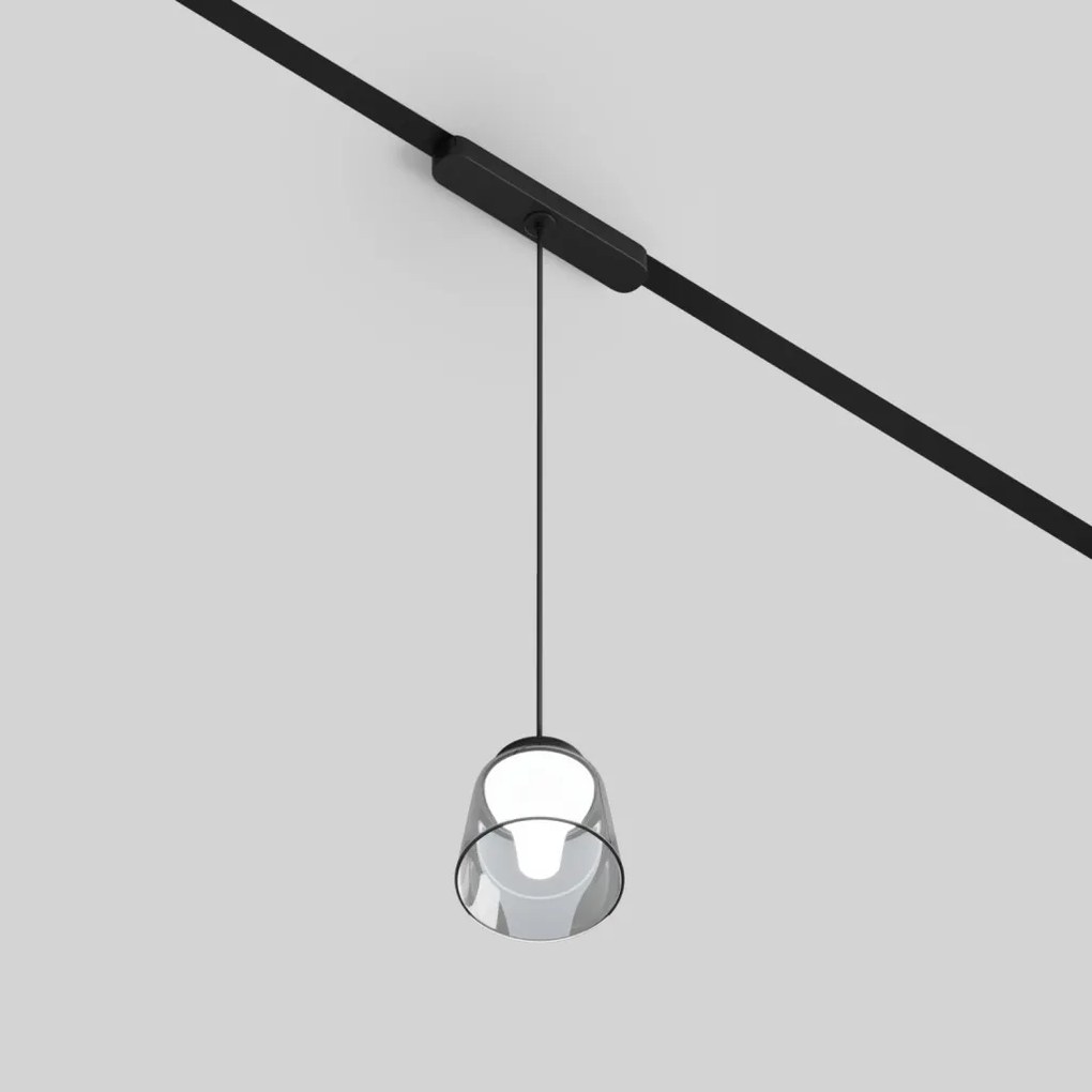 DK/EU-5347-BK Slim pendant magnetic track light AIR HANG , 4W, 4000K, black color — DK/EU-5347-BK