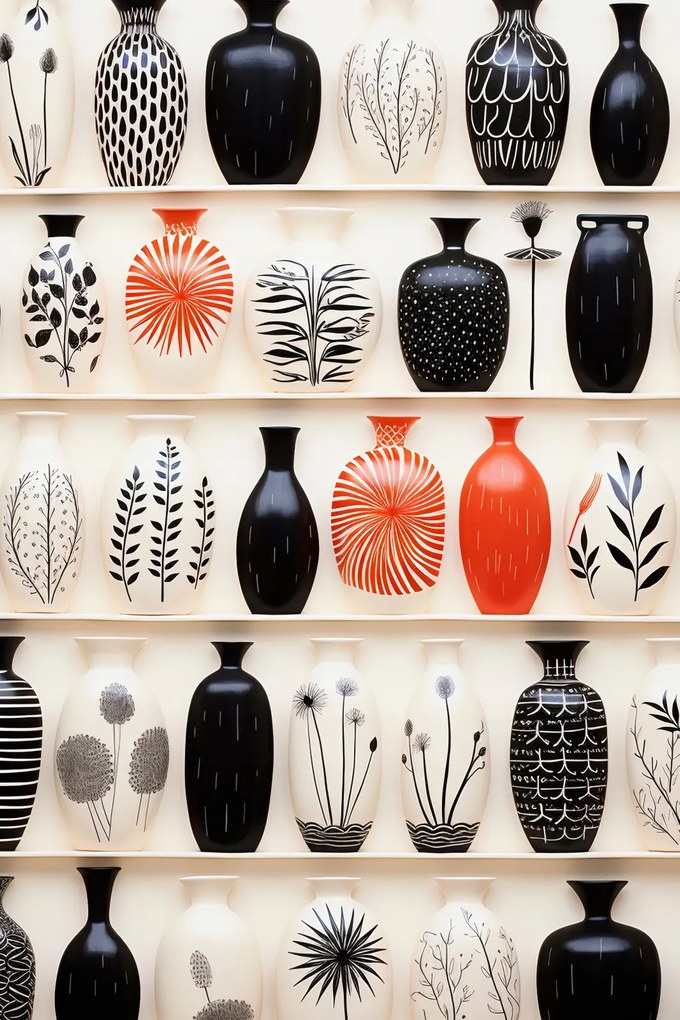 Poszter 40x60cm Agyag Harmónia