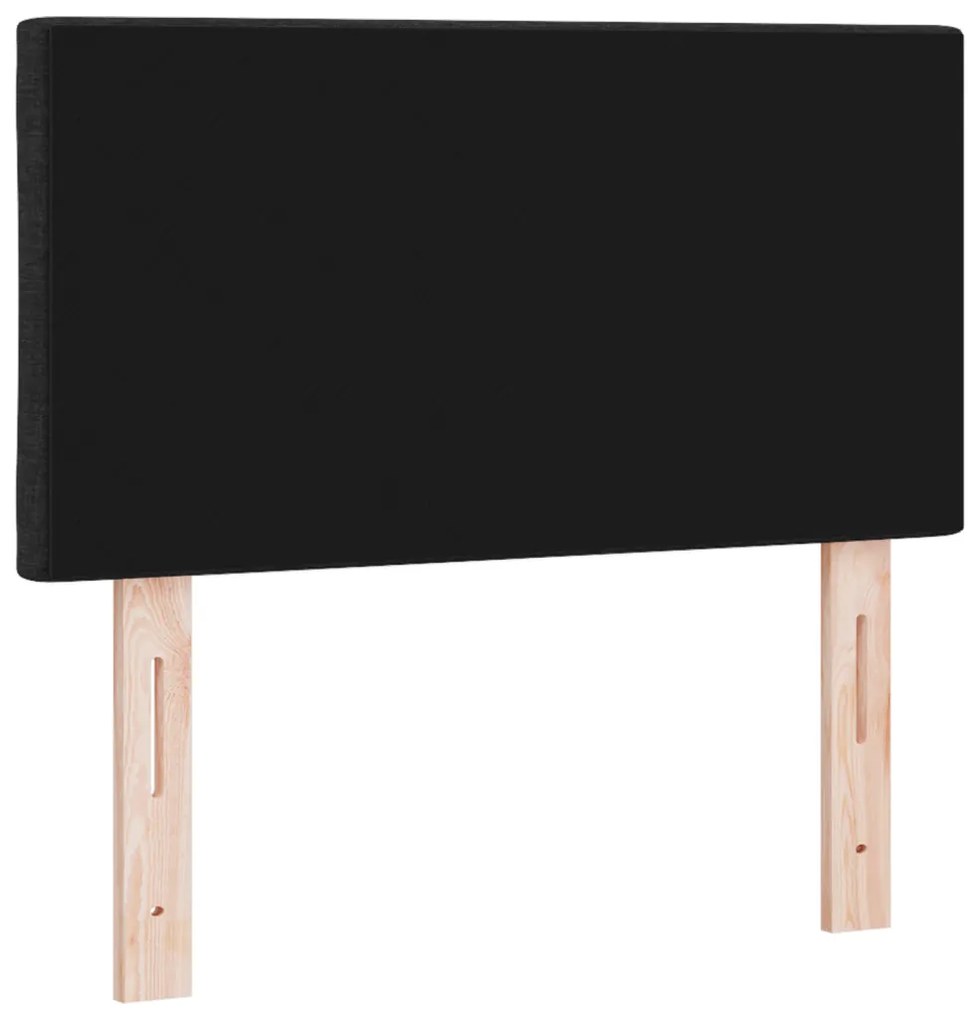 Fejtámla LED -es lámpákkal fejtámlával Fekete 80 cm szövet