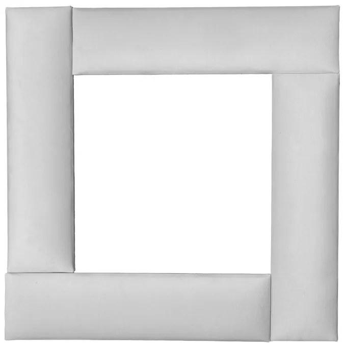 Kárpitozott falpanel FRAME PAROS 15x60 cm Szín: Világosszürke