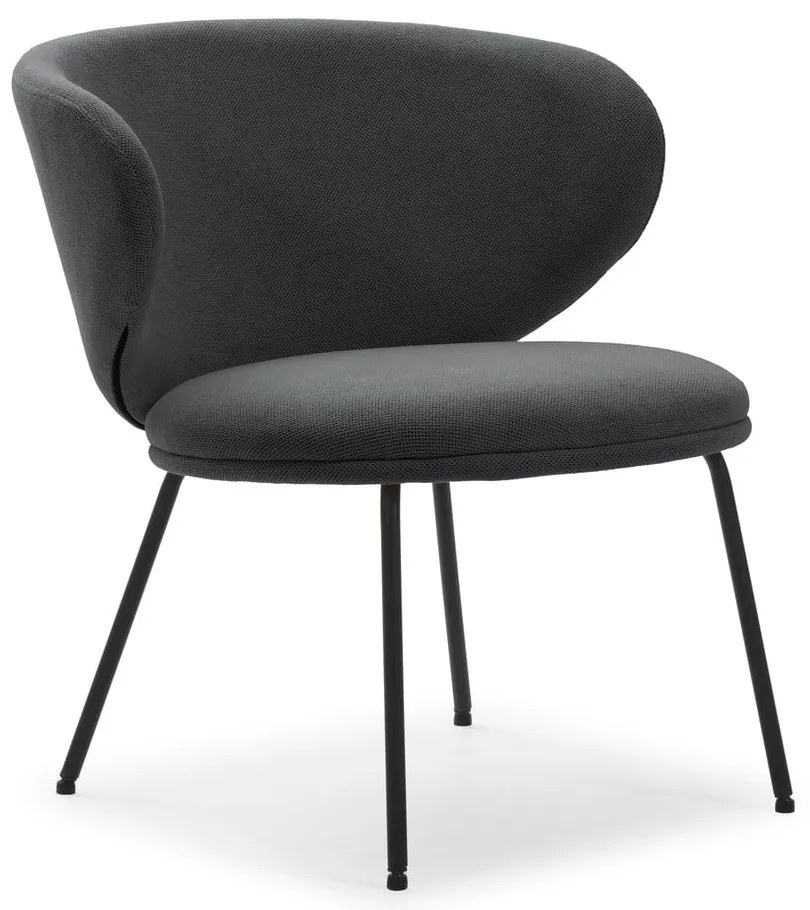 Antracitszürke fotel Rush – Marckeric