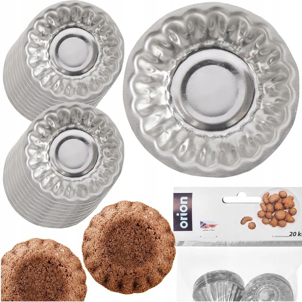 20x Kerek Sütőforma mézeskalács csokoládé keksz