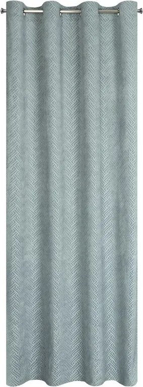 Függöny 140x250 Isla acél kész velúr