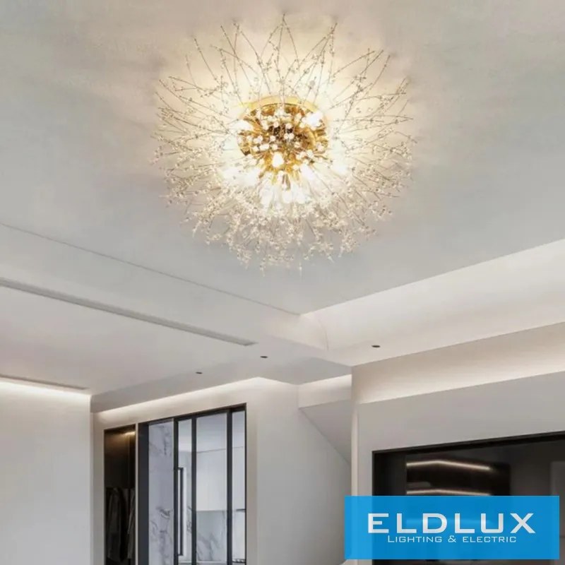 ELDLUX PN-13O Kristály Mennyezeti Lámpa IP20