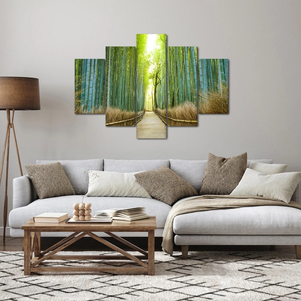 Kép - Bambusz erdő (150x105 cm)