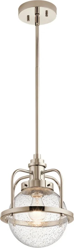 ELSTEAD QN-TRIOCENT-P-PN TRIOCENT Egyágú Függesztett Lámpa Fém E27 IP44