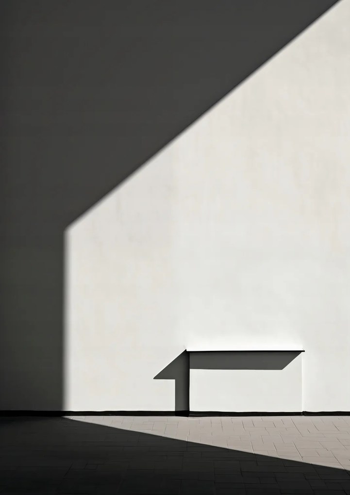 Poszter 59,4x84,1cm Fények és árnyékok kontrasztja