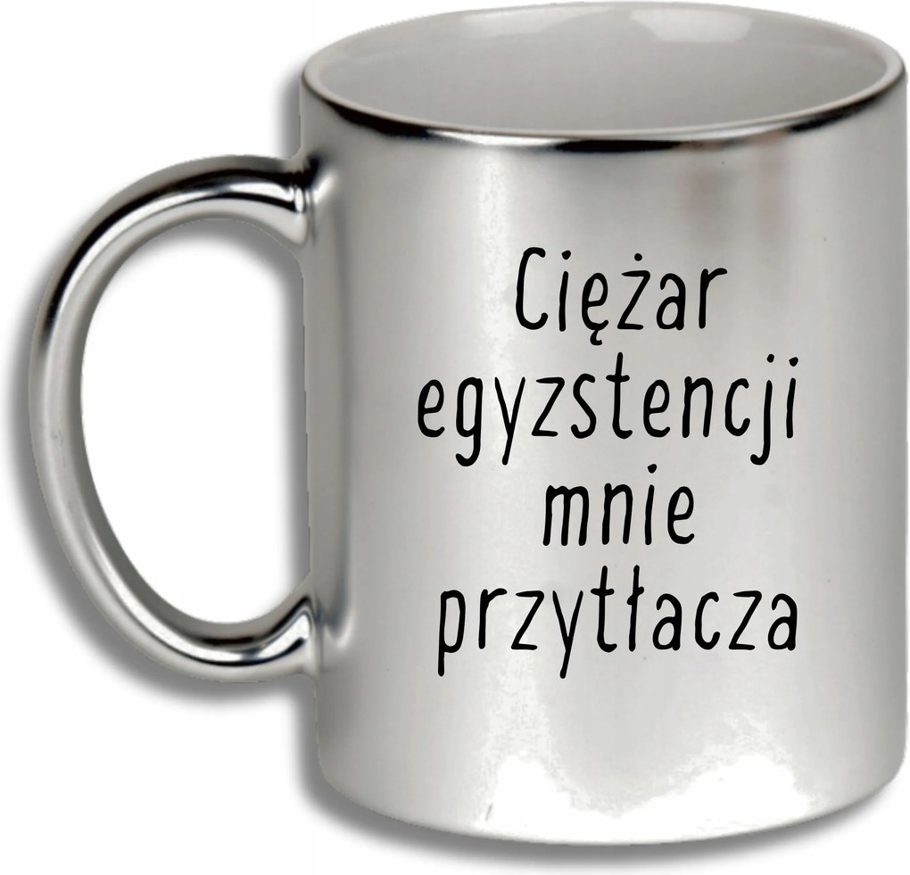 Ezüst Bögre Ajándék Különböző Alkalmakra A Létezés Súlya