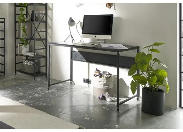 MIRANE fekete íróasztal