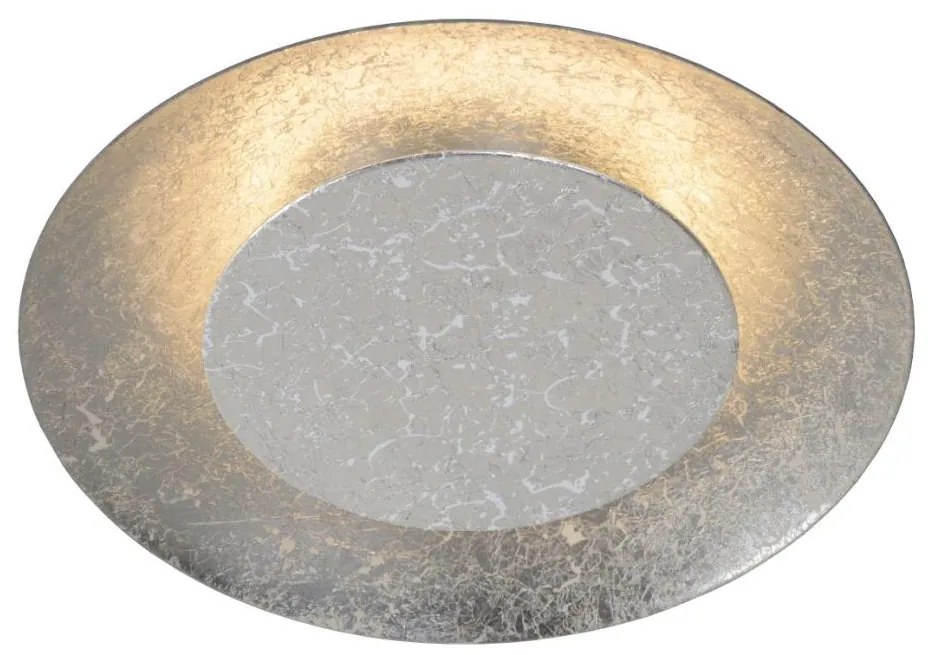Lucide 79177/06/14 - LED mennyezeti lámpa FOSKAL LED/6W/230V 21,5 cm ezüst