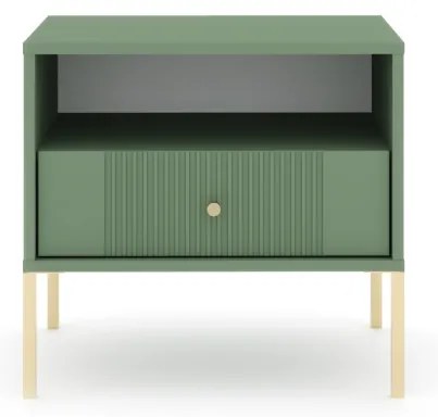 Éjjeliszekrény Zöld Színben. ISEO IS06