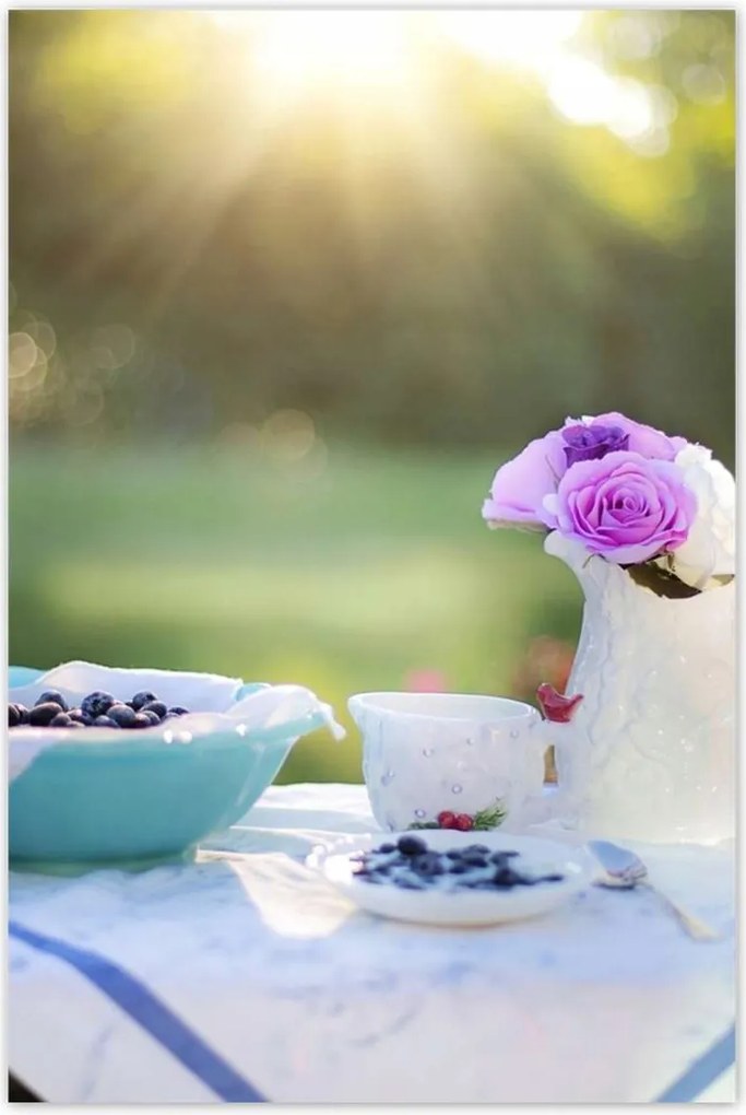 Poszterek 80x120 Lila rózsák